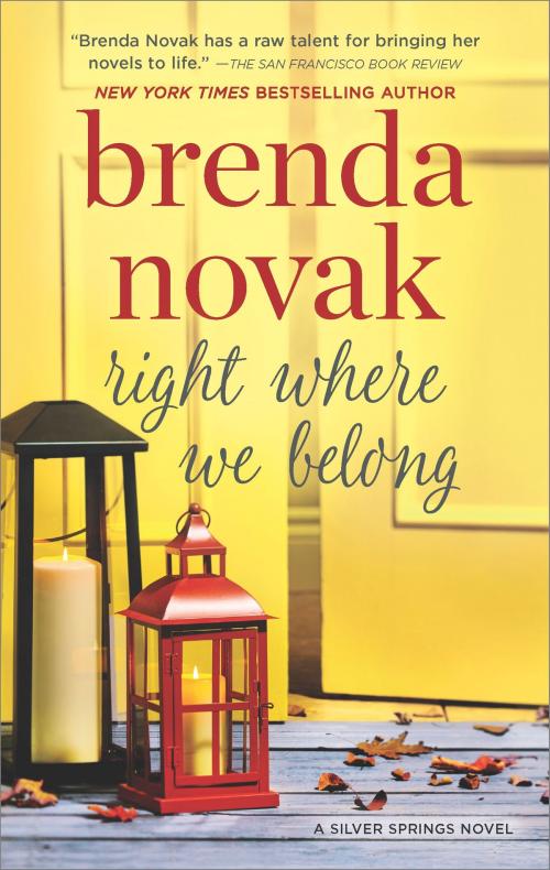 Cover of the book Right Where We Belong by Brenda Novak, MIRA Books