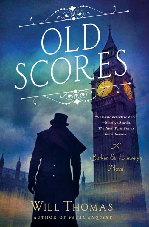 Cover of the book Old Scores by Will Thomas, St. Martin's Press