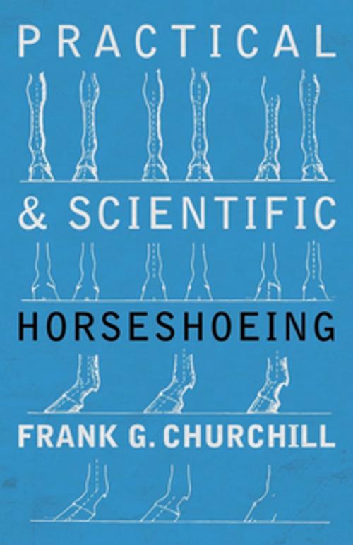 Cover of the book Practical and Scientific Horseshoeing by Frank G. Churchill, Read Books Ltd.