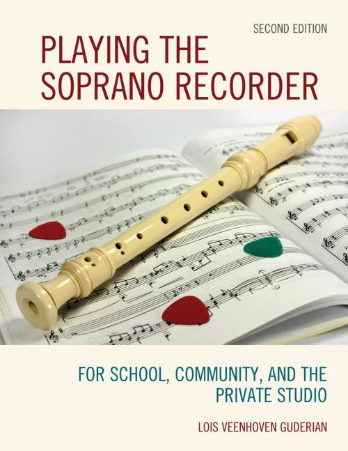 Cover of the book Playing the Soprano Recorder by Lois Veenhoven Guderian, Rowman & Littlefield Publishers