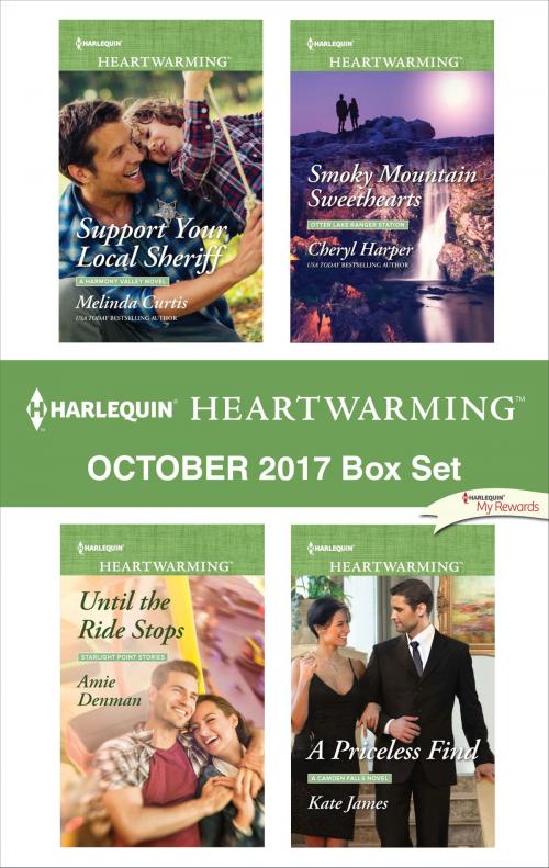 Cover of the book Harlequin Heartwarming October 2017 Box Set by Melinda Curtis, Amie Denman, Cheryl Harper, Kate James, Harlequin