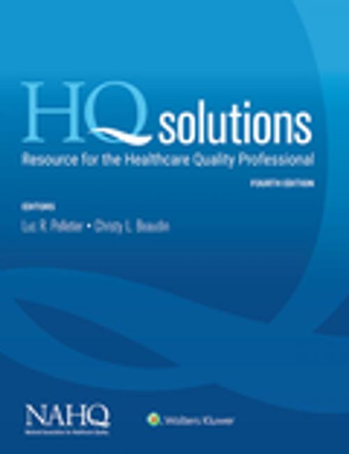 Cover of the book HQ Solutions by NAHQ, Luc R. Pelletier, Christy L. Beaudin, Wolters Kluwer Health