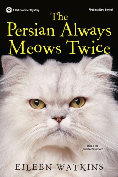 Cover of the book The Persian Always Meows Twice by Eileen Watkins, Kensington Books