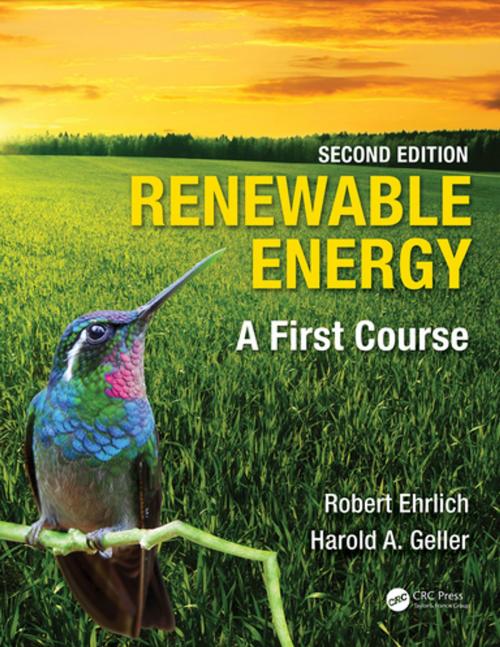 Cover of the book Renewable Energy by Harold A. Geller, Robert Ehrlich, CRC Press
