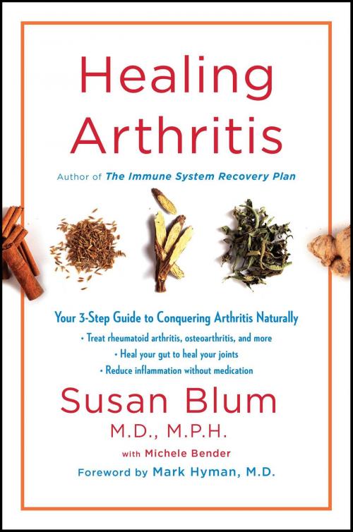 Cover of the book Healing Arthritis by Susan Blum, MD, MPH, Scribner
