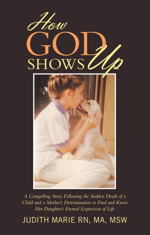 Cover of the book How God Shows Up by Judith Marie RN MA MSW, Balboa Press