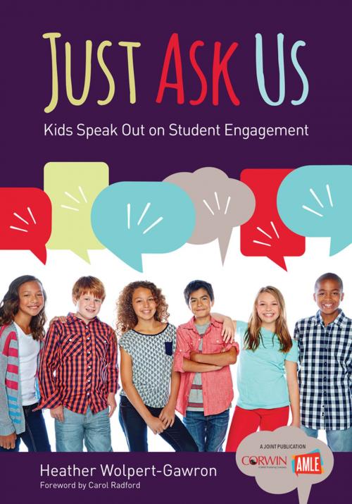Cover of the book Just Ask Us by Heather Wolpert-Gawron, SAGE Publications