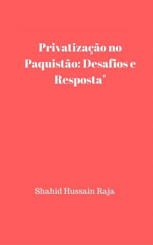 Cover of the book Privatização no Paquistão: desafios e resposta by Shahid Hussain Raja, Babelcube Inc.