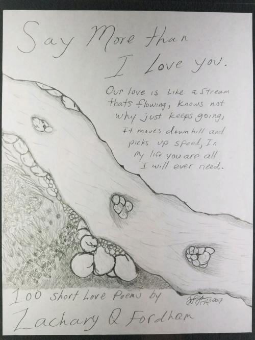 Cover of the book Say More Than I Love You by Zachary Q. Fordham, BookBaby