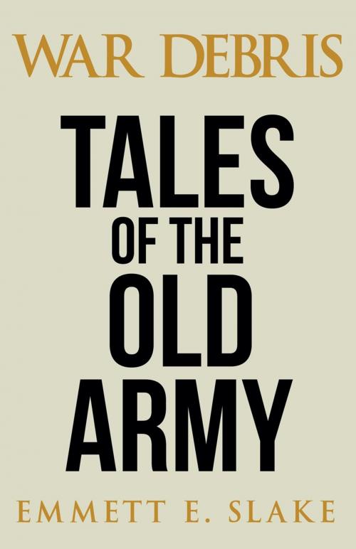 Cover of the book WAR DEBRIS - Tales of the Old Army by Emmett E. Slake, Mill City Press