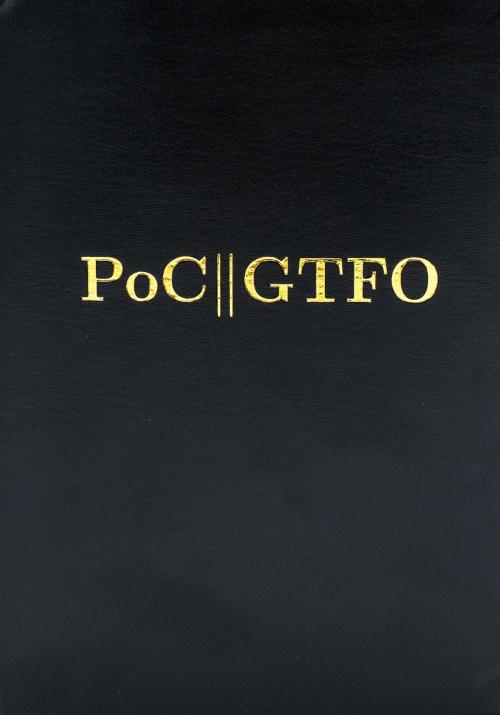 Cover of the book PoC or GTFO by Manul Laphroaig, No Starch Press