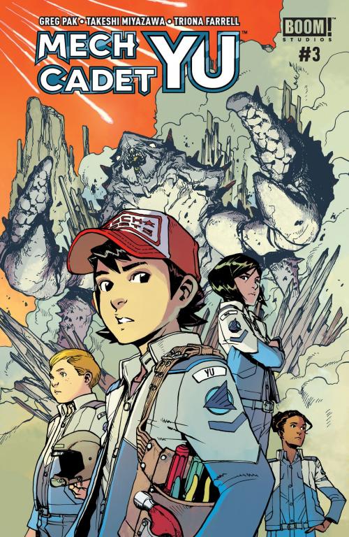 Cover of the book Mech Cadet Yu #3 by Greg Pak, Triona Farrell, BOOM! Studios