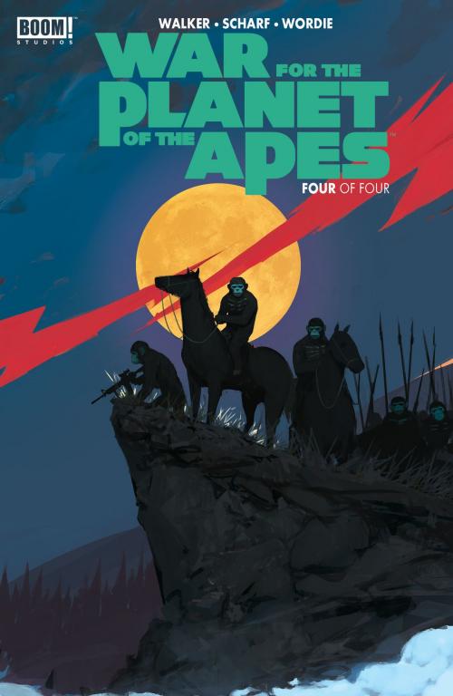 Cover of the book War for the Planet of the Apes #4 by David F. Walker, Jason Wordie, BOOM! Studios