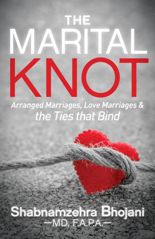 Cover of the book The Marital Knot by Shabnamzehra Bhojani, MD, F.A.P.A., Morgan James Publishing