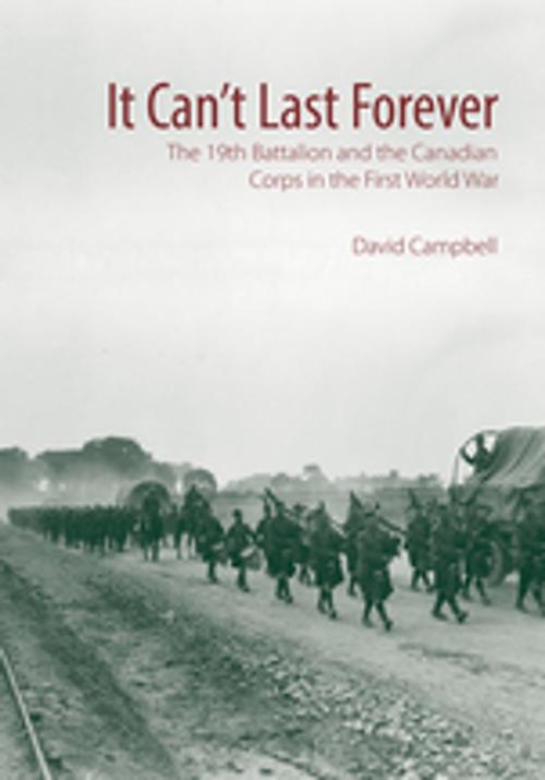 Cover of the book It Can't Last Forever by David Campbell, Wilfrid Laurier University Press
