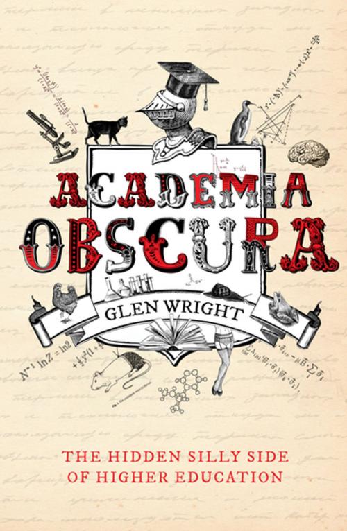 Cover of the book Academia Obscura by Glen Wright, Unbound