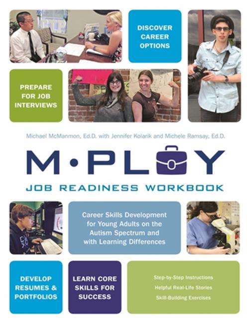 Cover of the book Mploy – A Job Readiness Workbook by Michael P. McManmon, Michele Ramsay, Jennifer Kolarik, Jessica Kingsley Publishers