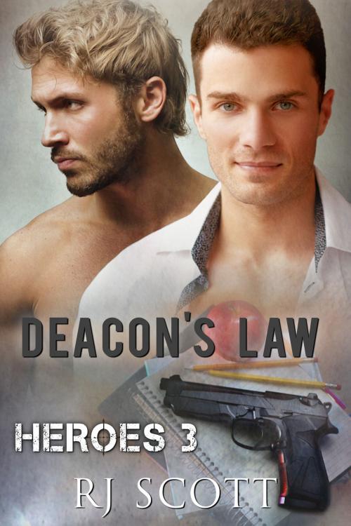 Cover of the book Deacon's Law by RJ Scott, Love Lane Books Ltd