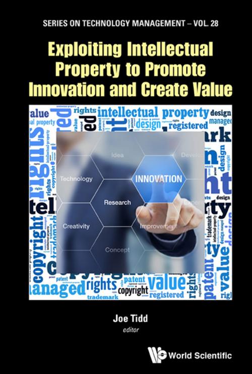 Cover of the book Exploiting Intellectual Property to Promote Innovation and Create Value by Joe Tidd, World Scientific Publishing Company