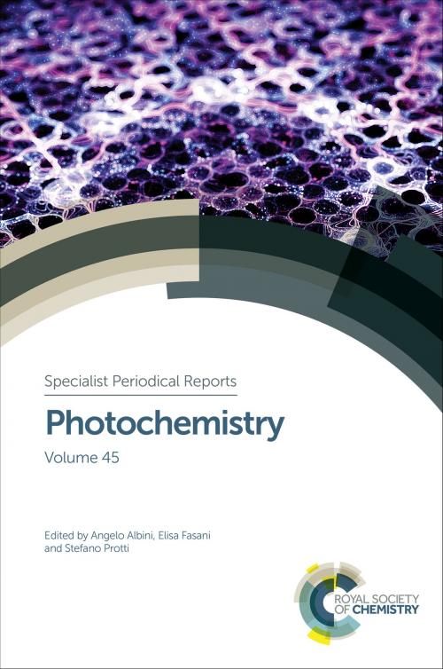 Cover of the book Photochemistry by Angelo Albini, Rui Fausto, J Sergio Seixas de Melo, Valeria Amendola, Yutaka Amao, Tomáš Slanina, Jian Zhang, Royal Society of Chemistry