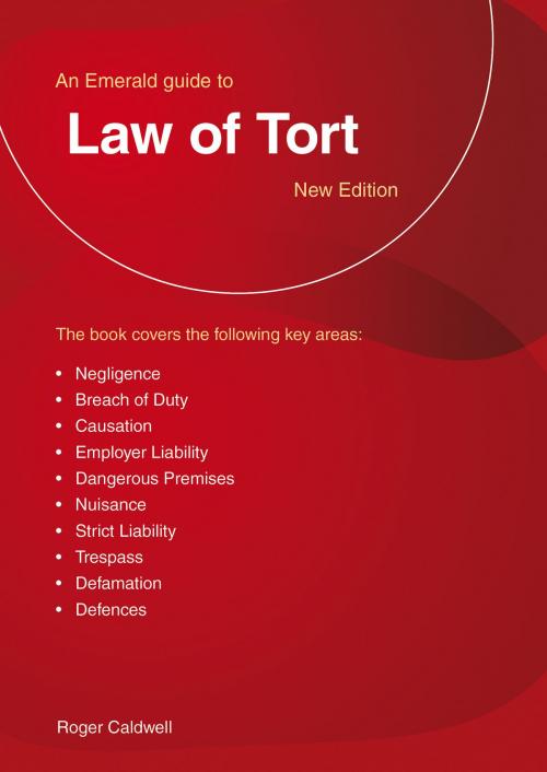 Cover of the book Law Of Tort by Roger Caldwell, Straightforward Publishing