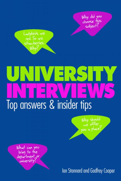 Cover of the book University Interviews by Ian Stannard, Godfrey Cooper, Crimson Publishing