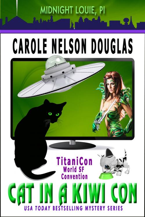 Cover of the book Cat in a Kiwi Con by Carole Nelson Douglas, Wishlist Publishing