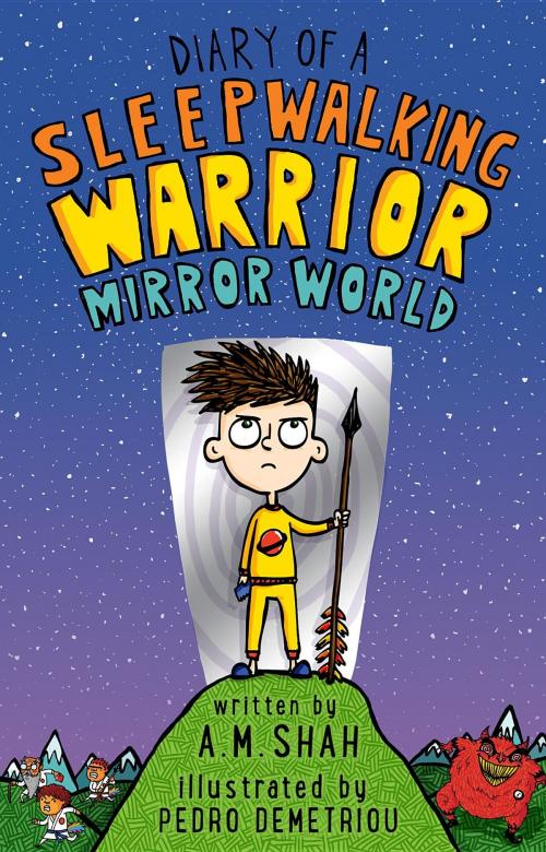 Cover of the book Diary of a 6th Grade Sleepwalking Warrior by A.M. Shah, 99 Pages or Less Publishing LLC