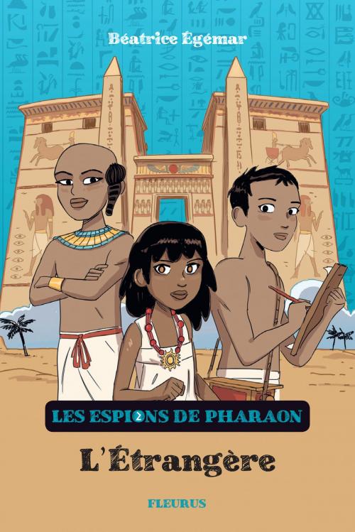 Cover of the book L'Étrangère by Béatrice Égémar, Fleurus