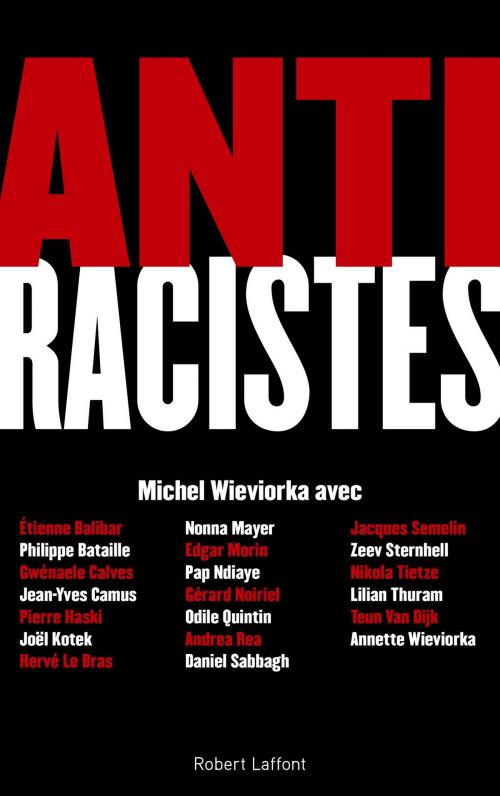 Cover of the book Antiracistes by COLLECTIF, Groupe Robert Laffont