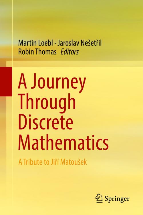 Cover of the book A Journey Through Discrete Mathematics by , Springer International Publishing