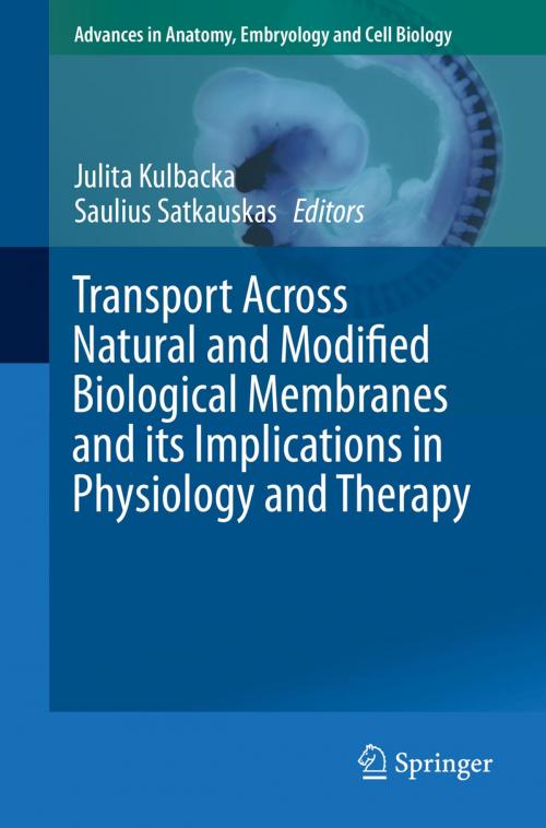Cover of the book Transport Across Natural and Modified Biological Membranes and its Implications in Physiology and Therapy by , Springer International Publishing
