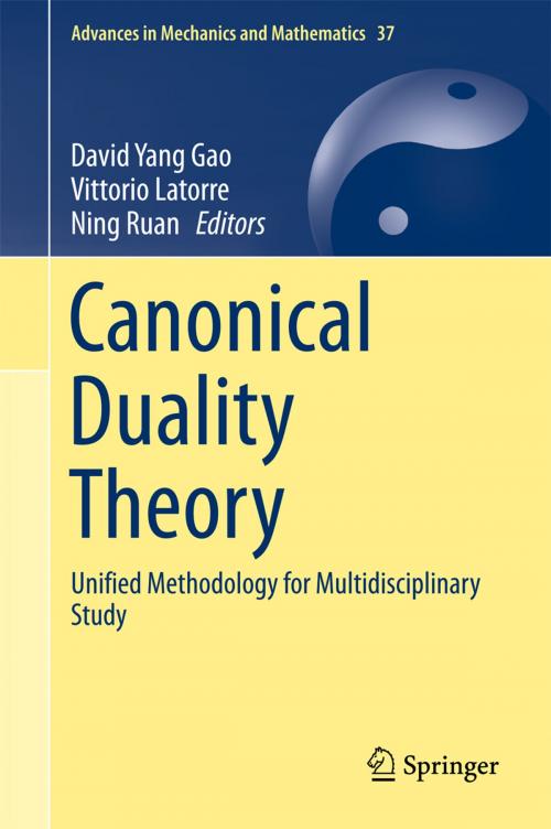 Cover of the book Canonical Duality Theory by , Springer International Publishing