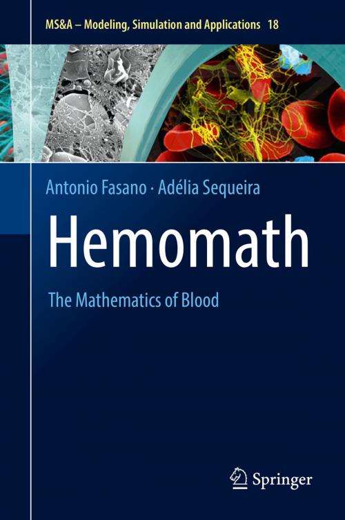 Cover of the book Hemomath by Adélia Sequeira, Antonio Fasano, Springer International Publishing