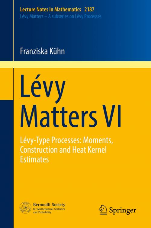 Cover of the book Lévy Matters VI by Franziska Kühn, Springer International Publishing