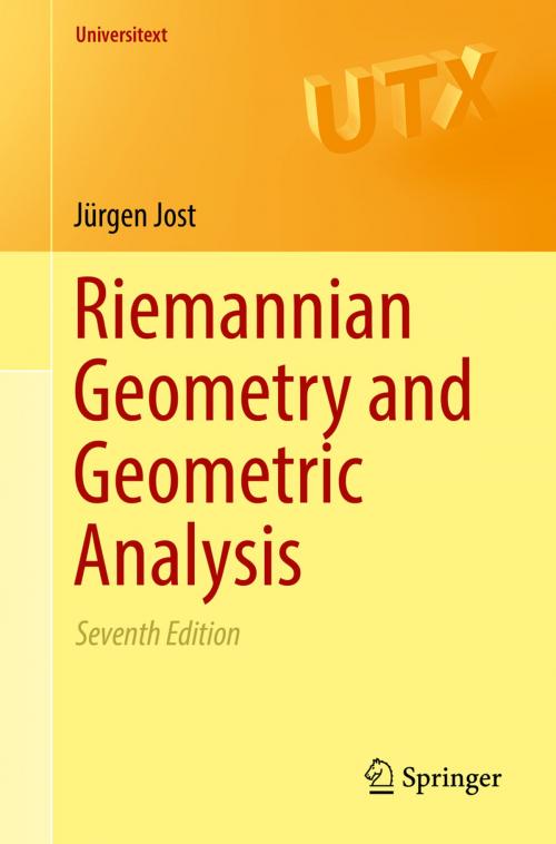 Cover of the book Riemannian Geometry and Geometric Analysis by Jürgen Jost, Springer International Publishing