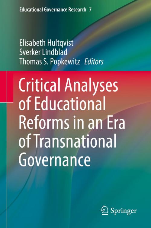 Cover of the book Critical Analyses of Educational Reforms in an Era of Transnational Governance by , Springer International Publishing