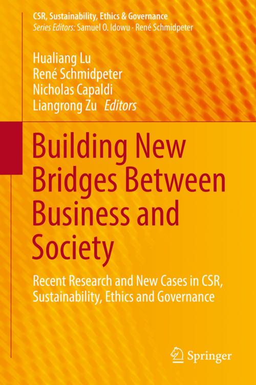 Cover of the book Building New Bridges Between Business and Society by , Springer International Publishing