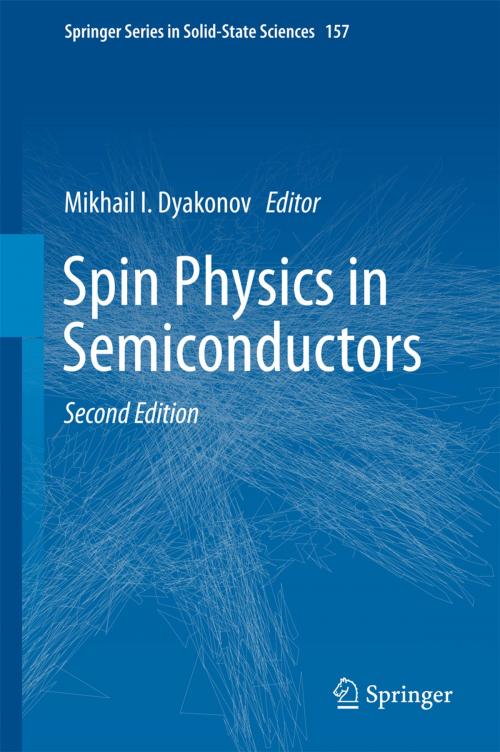 Cover of the book Spin Physics in Semiconductors by , Springer International Publishing