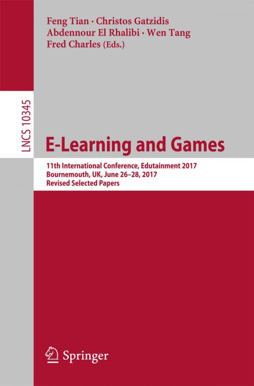 Cover of the book E-Learning and Games by , Springer International Publishing