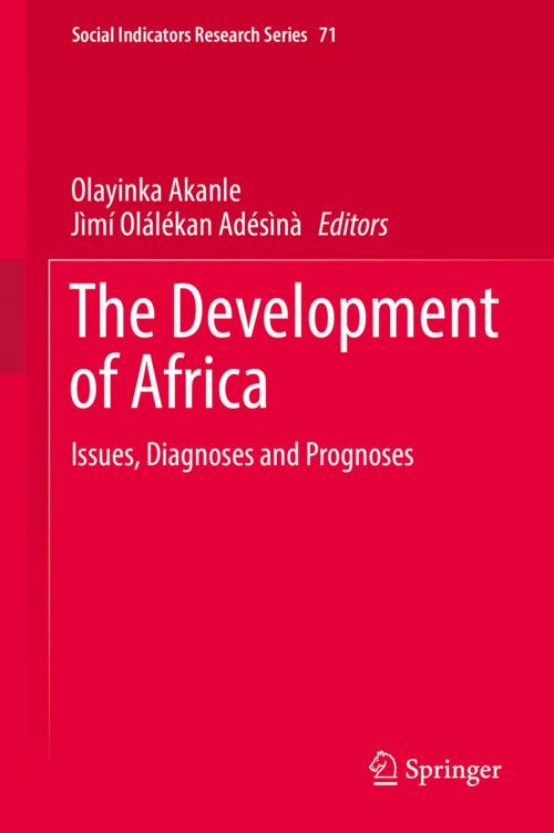 Cover of the book The Development of Africa by , Springer International Publishing