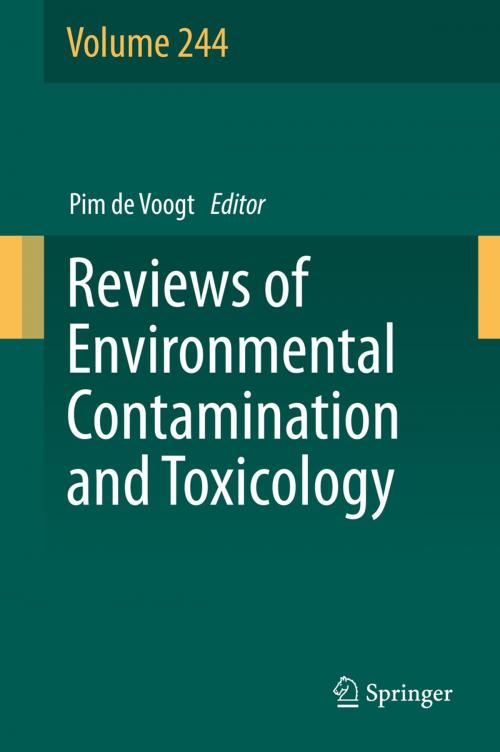Cover of the book Reviews of Environmental Contamination and Toxicology Volume 244 by , Springer International Publishing