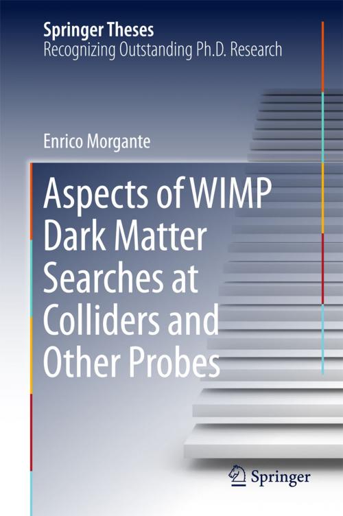 Cover of the book Aspects of WIMP Dark Matter Searches at Colliders and Other Probes by Enrico Morgante, Springer International Publishing