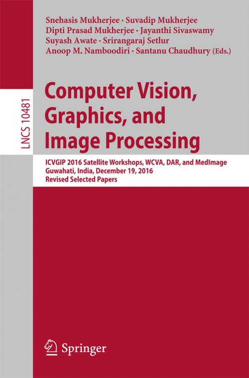 Cover of the book Computer Vision, Graphics, and Image Processing by , Springer International Publishing