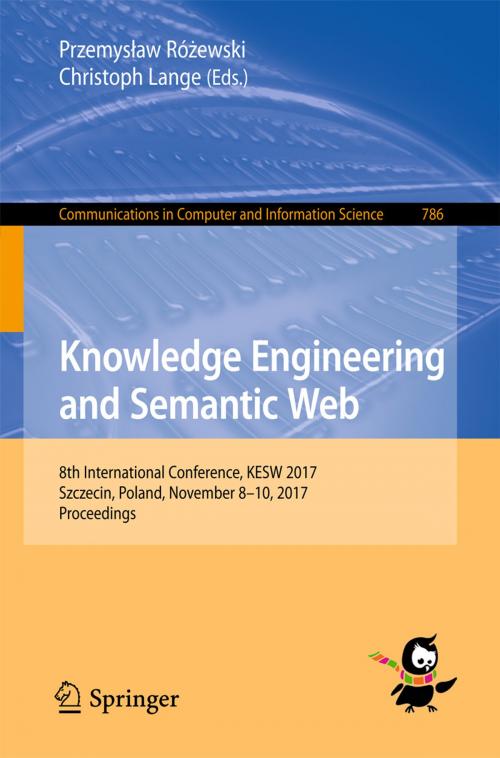 Cover of the book Knowledge Engineering and Semantic Web by , Springer International Publishing