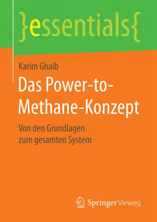 Cover of the book Das Power-to-Methane-Konzept by Karim Ghaib, Springer Fachmedien Wiesbaden