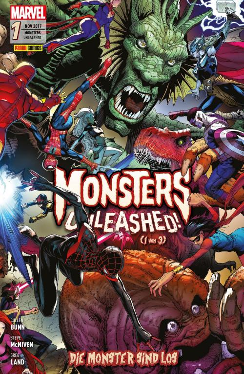 Cover of the book Monsters Unleashed 1 - Die Monster sind los by Cullen Bunn, Marvel bei Panini Comics