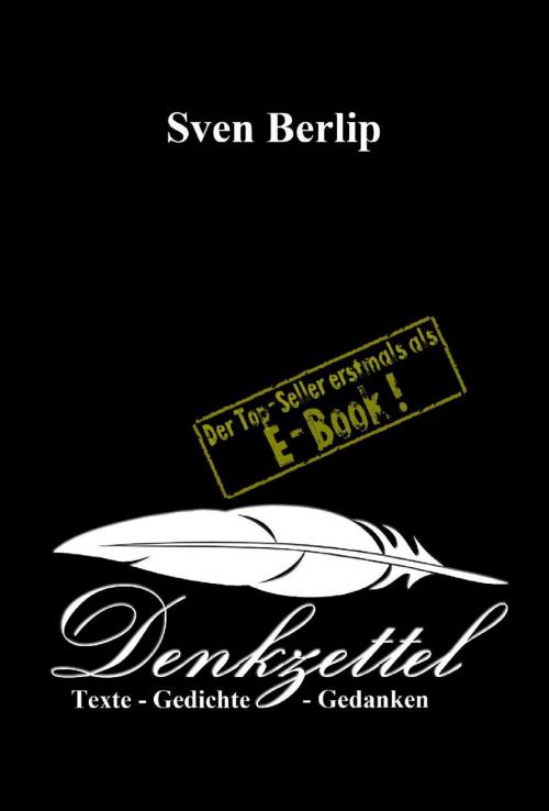 Cover of the book Denkzettel by Sven Berlip, epubli