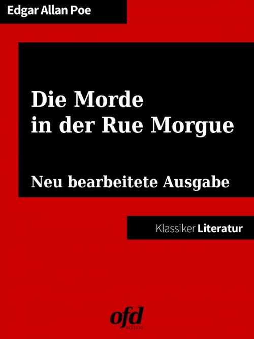 Cover of the book Die Morde in der Rue Morgue by Edgar Allan Poe, Books on Demand