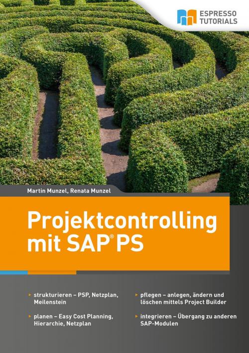Cover of the book Projektcontrolling mit SAP PS by Renata Munzel, Martin Munzel, Espresso Tutorials